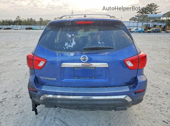 5N1DR2MN9HC689891 2017 NISSAN PATHFINDER Синий Вид сзади