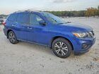 2017 Nissan Pathfinder S Синий vin: 5N1DR2MN9HC689891