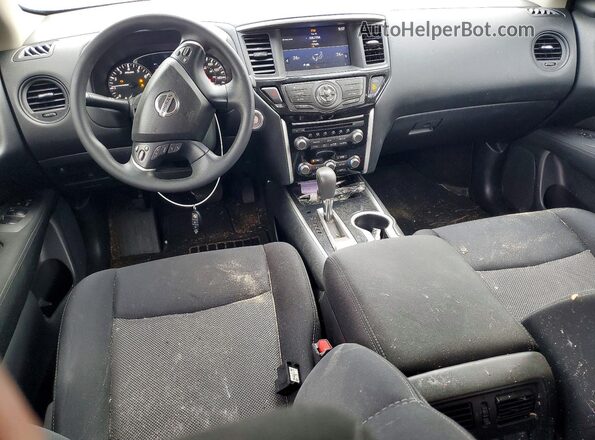 5N1DR2MN9HC689891 2017 NISSAN PATHFINDER Синий Вид панели приборов