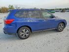 2017 Nissan Pathfinder S Синий vin: 5N1DR2MN9HC689891