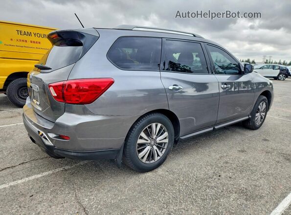 5N1DR2MN9JC620396 2018 NISSAN PATHFINDER Charcoal Задня права чверть
