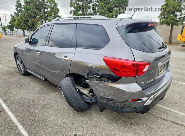 5N1DR2MN9JC620396 2018 NISSAN PATHFINDER Charcoal Задня ліва чверть