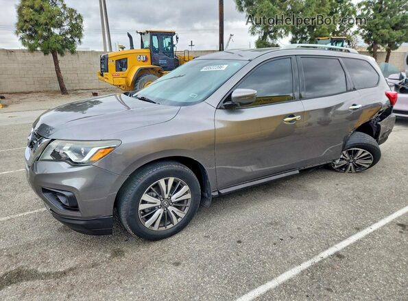 5N1DR2MN9JC620396 2018 NISSAN PATHFINDER Charcoal Передня ліва чверть