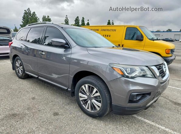 5N1DR2MN9JC620396 2018 NISSAN PATHFINDER Charcoal Передня права чверть