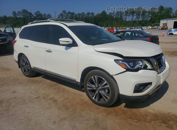 5N1DR2MN9JC667377 2018 NISSAN PATHFINDER White Передня права чверть