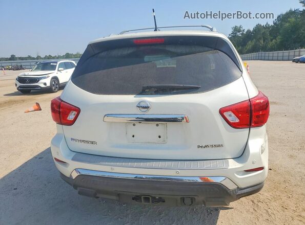5N1DR2MN9JC667377 2018 NISSAN PATHFINDER White Вид ззаду