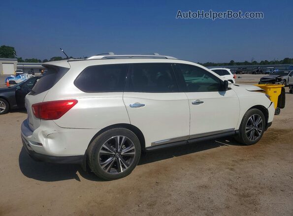 5N1DR2MN9JC667377 2018 NISSAN PATHFINDER White Задня права чверть