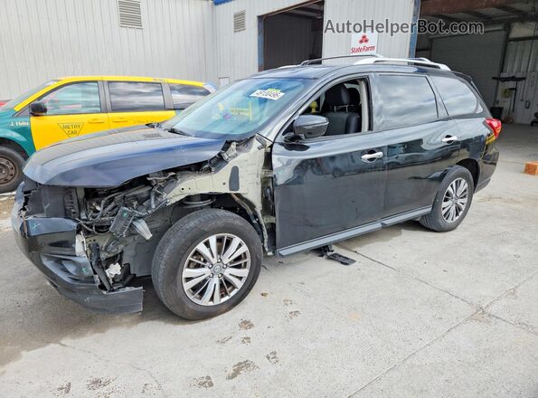 5N1DR2MN9KC622599 2019 NISSAN PATHFINDER Серый Передняя левая четверть