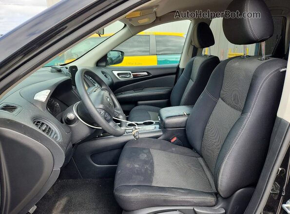 5N1DR2MN9KC622599 2019 NISSAN PATHFINDER Серый Вид салона спереди