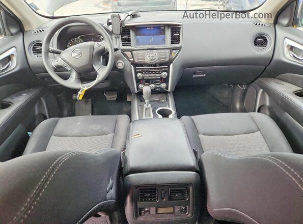 5N1DR2MN9KC622599 2019 NISSAN PATHFINDER Серый Вид панели приборов
