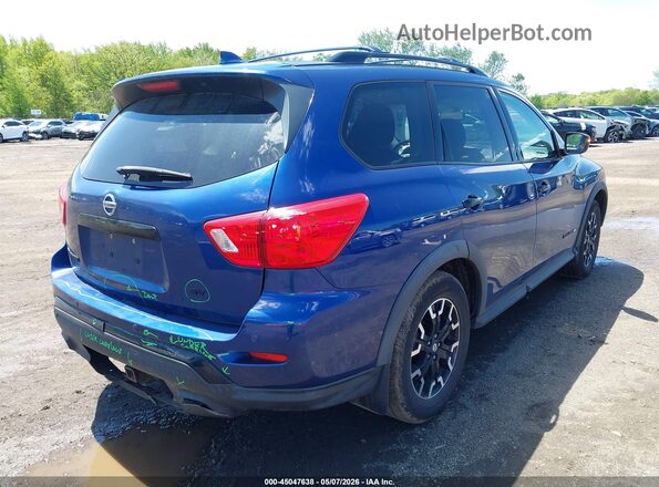 5N1DR2MN9KC637376 2019 NISSAN PATHFINDER Dark Blue Вид спереду