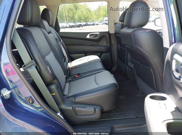 5N1DR2MN9KC637376 2019 NISSAN PATHFINDER Dark Blue Вид наклейки з VIN-кодом