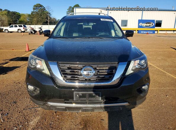 5N1DR2MNXHC612673 2017 NISSAN PATHFINDER Черный Вид спереди