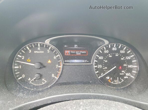5N1DR2MNXJC640835 2018 NISSAN PATHFINDER Черный Вид щитка приборов