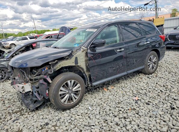 5N1DR2MNXJC640835 2018 NISSAN PATHFINDER Черный Передняя левая четверть