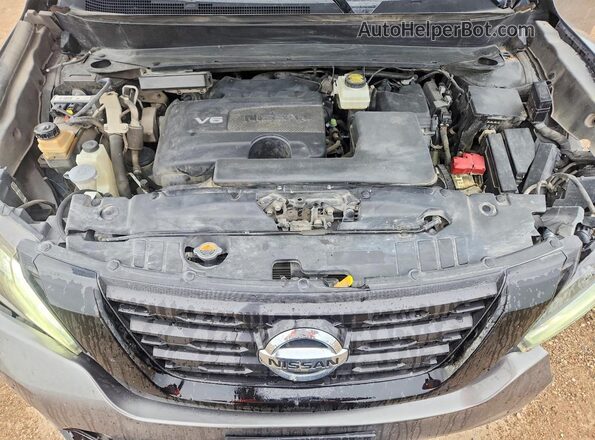 5N1DR2MNXJC651267 2018 NISSAN PATHFINDER Gray Engine compartment view