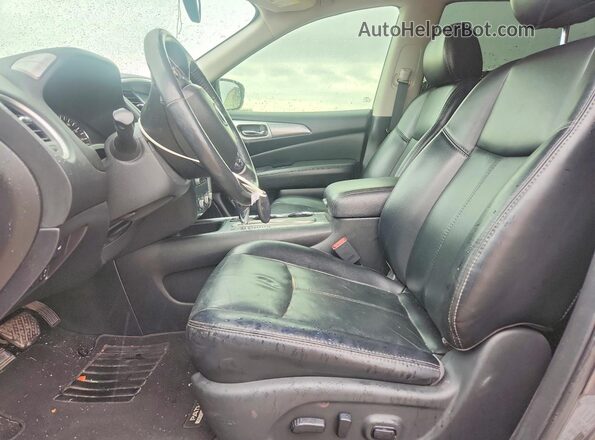 5N1DR2MNXJC651267 2018 NISSAN PATHFINDER Gray Front interior view