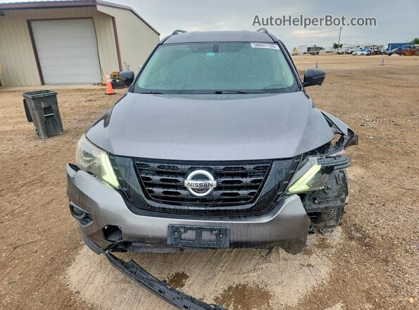 5N1DR2MNXJC651267 2018 NISSAN PATHFINDER Gray Front view