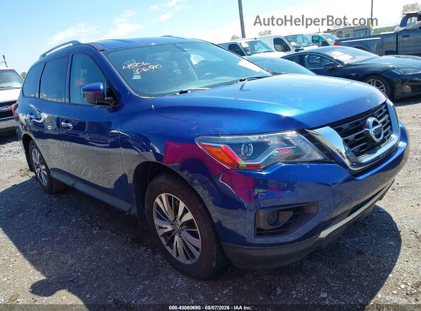 5N1DR2MNXJC678162 2018 NISSAN PATHFINDER Blue Przód prawy