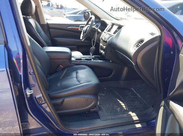 5N1DR2MNXJC678162 2018 NISSAN PATHFINDER Blue Widok wnętrza z przodu