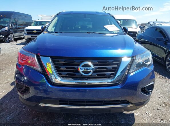5N1DR2MNXJC678162 2018 NISSAN PATHFINDER Blue Widok zestawu wskaźników