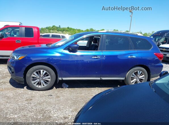 5N1DR2MNXJC678162 2018 NISSAN PATHFINDER Blue Widok wnętrza 360 stopni