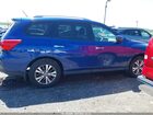 2018 Nissan Pathfinder S Blue vin: 5N1DR2MNXJC678162