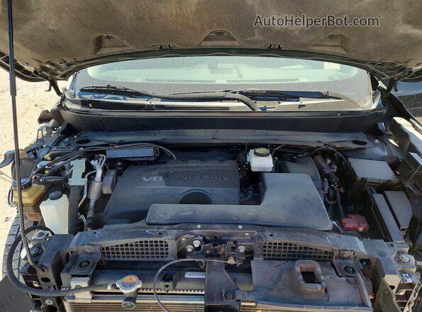 5N1DR2MNXKC609814 2019 NISSAN PATHFINDER Черный Вид подкапотного пространства