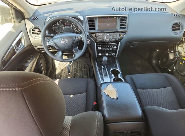 5N1DR2MNXKC609814 2019 NISSAN PATHFINDER Черный Вид панели приборов