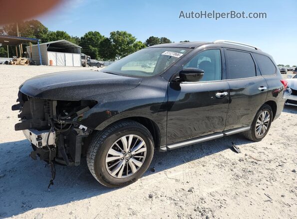 5N1DR2MNXKC609814 2019 NISSAN PATHFINDER Черный Передняя левая четверть