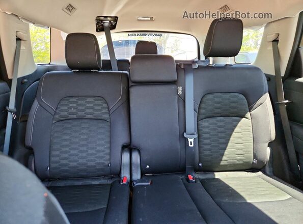 5N1DR3AC0SC237070 2025 NISSAN PATHFINDER Black Vista de los asientos traseros