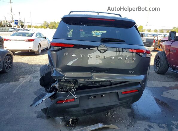 5N1DR3BA7RC292803 2024 NISSAN PATHFINDER Gray Widok z tyłu