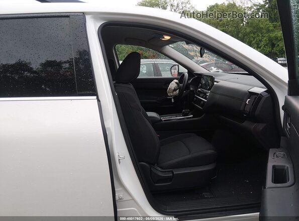 5N1DR3BA7RC298312 2024 NISSAN PATHFINDER White წინა სალონის ხედი