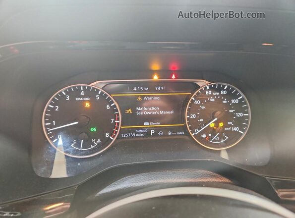 5N1DR3BAXPC245956 2023 NISSAN PATHFINDER Black Vista del cuadro de instrumentos