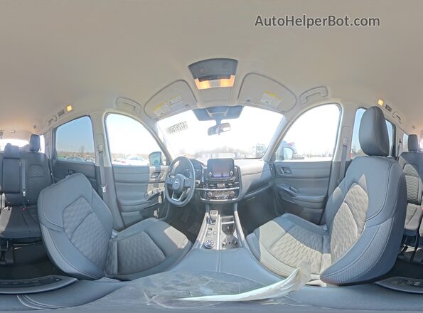 5N1DR3BC9SC266680 2025 NISSAN PATHFINDER Серый Панорамный вид салона 360°