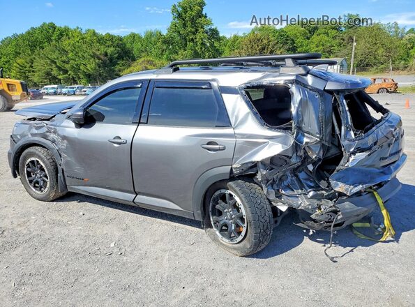 5N1DR3BD4RC210861 2024 NISSAN PATHFINDER Gray Trasero izquierdo
