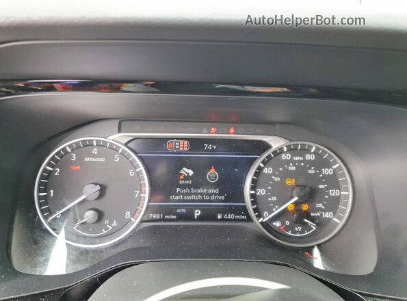 5N1DR3BE7TC226049 2026 NISSAN PATHFINDER Черный Вид щитка приборов
