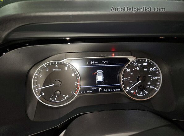 5N1DR3BE9TC234587 2026 NISSAN PATHFINDER Синий Вид щитка приборов