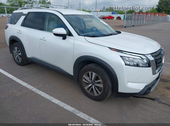 5N1DR3CA2SC297945 2025 NISSAN PATHFINDER Белый Передняя правая четверть