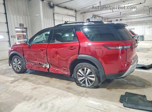 5N1DR3CC3PC275655 2023 NISSAN PATHFINDER Красный Задняя левая четверть