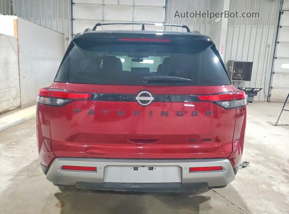 5N1DR3CC3PC275655 2023 NISSAN PATHFINDER Красный Вид сзади