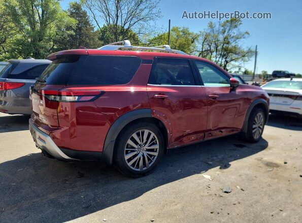 5N1DR3CD0NC210705 2022 NISSAN PATHFINDER Red Задня права чверть