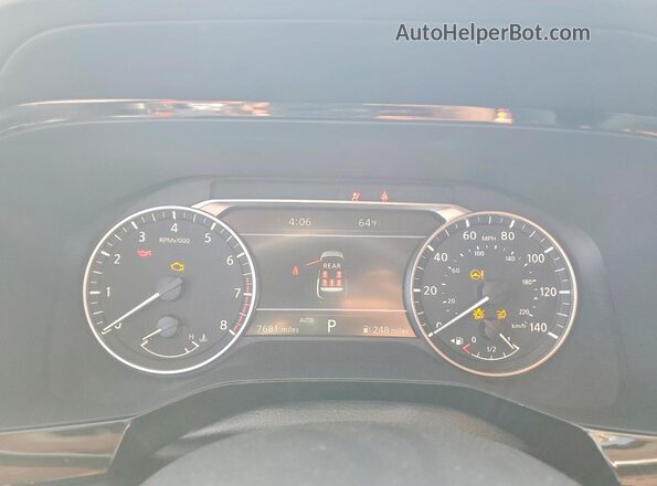 5N1DR3CD1SC216928 2025 NISSAN PATHFINDER Синий Вид щитка приборов