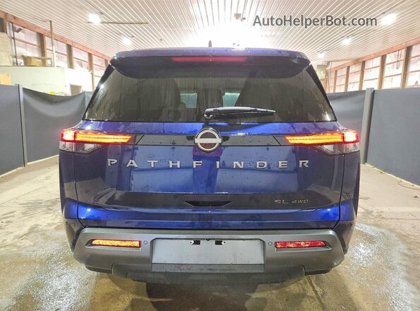 5N1DR3CE3TC222353 2026 NISSAN PATHFINDER Blue Widok z tyłu
