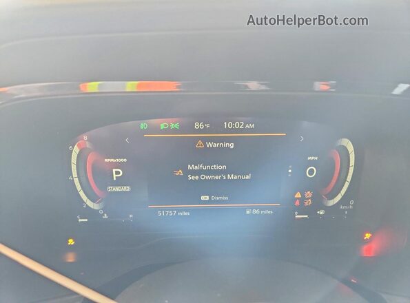 5N1DR3DG1PC231204 2023 NISSAN PATHFINDER Угольный Вид щитка приборов