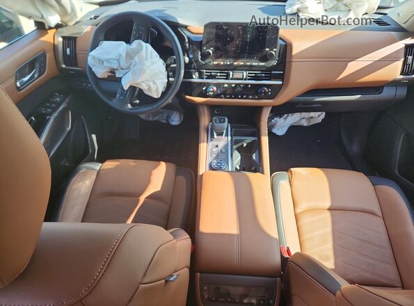 5N1DR3DJ3SC301063 2025 NISSAN PATHFINDER Серый Вид панели приборов