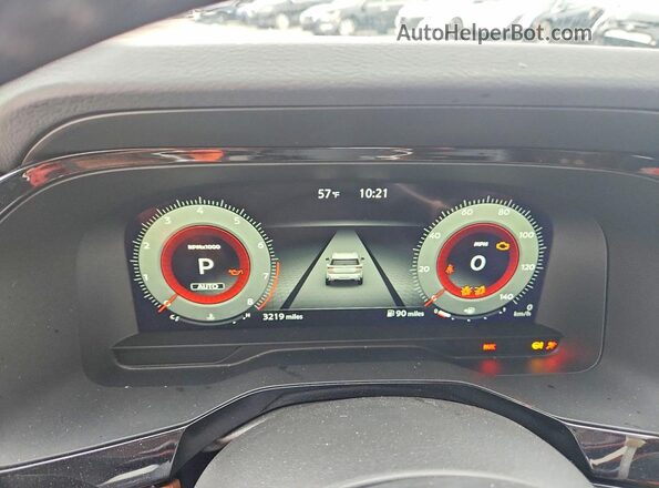 5N1DR3DJ3SC301063 2025 NISSAN PATHFINDER Серый Вид щитка приборов