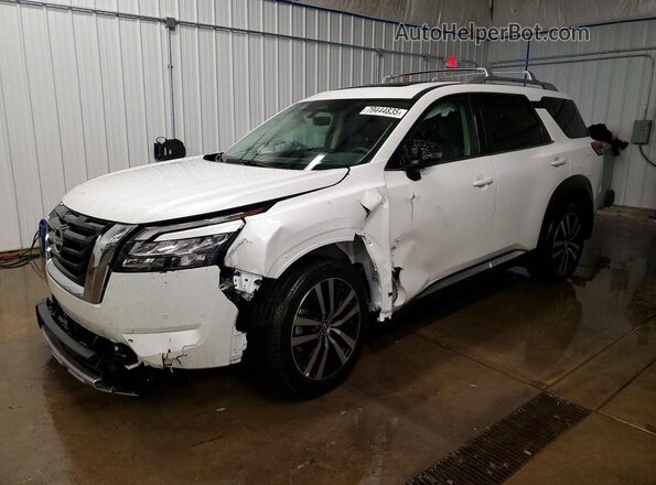 5N1DR3DK3SC251614 2025 NISSAN PATHFINDER Белый Передняя левая четверть
