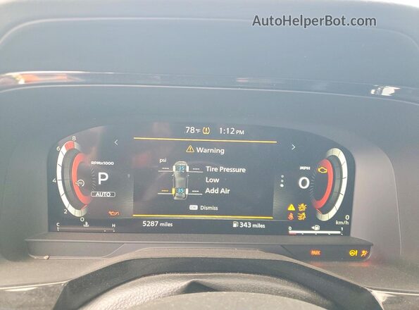5N1DR3DKXSC306057 2025 NISSAN PATHFINDER Черный Вид щитка приборов