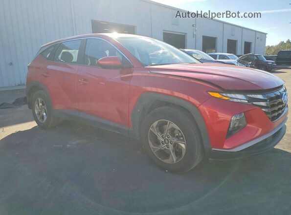 5NMJA3AE7NH003580 2022 HYUNDAI TUCSON Красный Передняя правая четверть